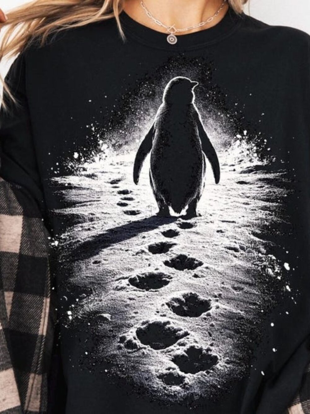 But Why Penguin T-shirt, Existential Dark Humor Tee